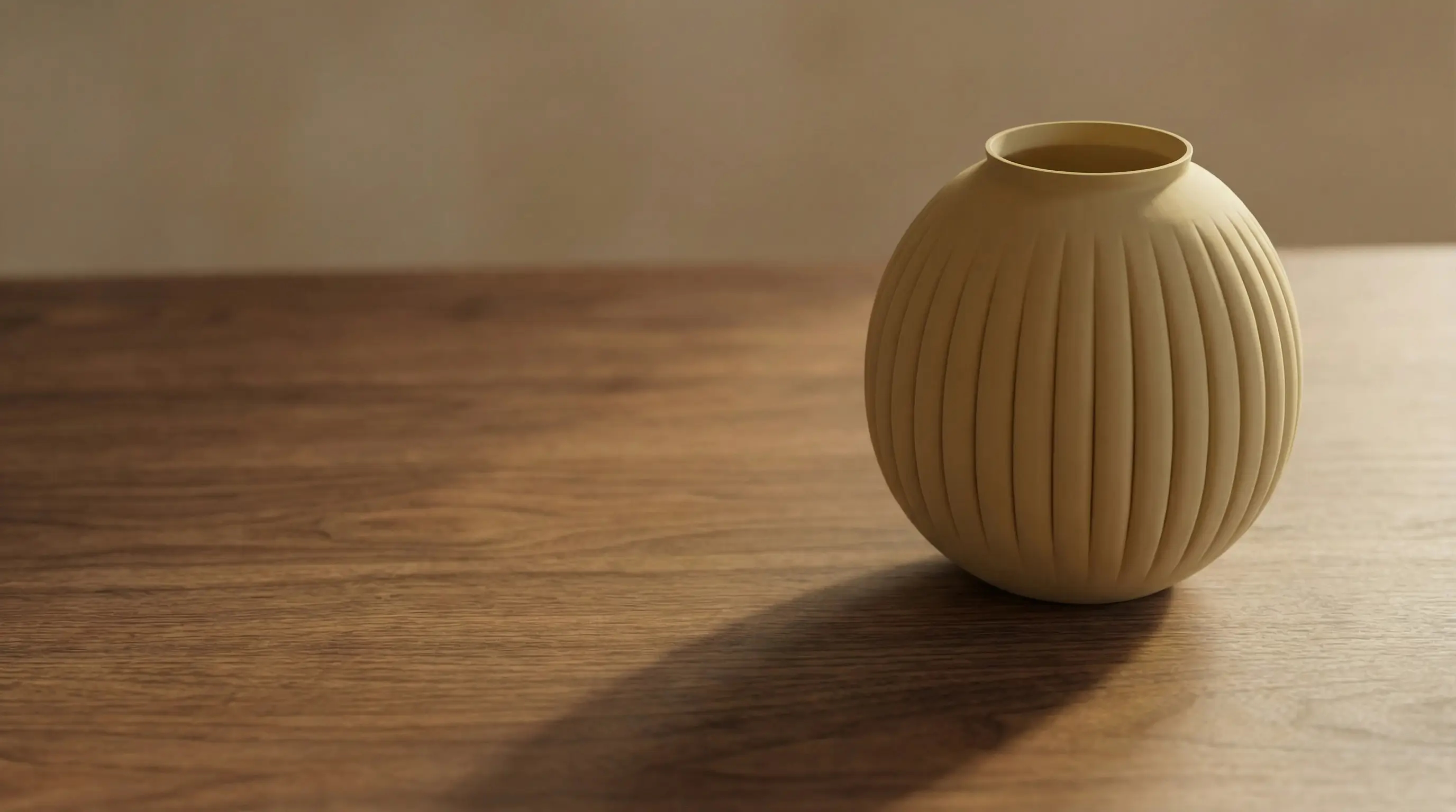 Celestia Vaza. Celestia utjelovljuje nebesku ljepotu i laganu eleganciju. Minimalistička 3D ispisana vaza s organiskim linijama unosi svjetlost i harmoniju u prostor. Izrađena od održivog PLA materijala, Celestia simbolizira savršen spoj nebeskog dizajna i prirodne jednostavnosti.