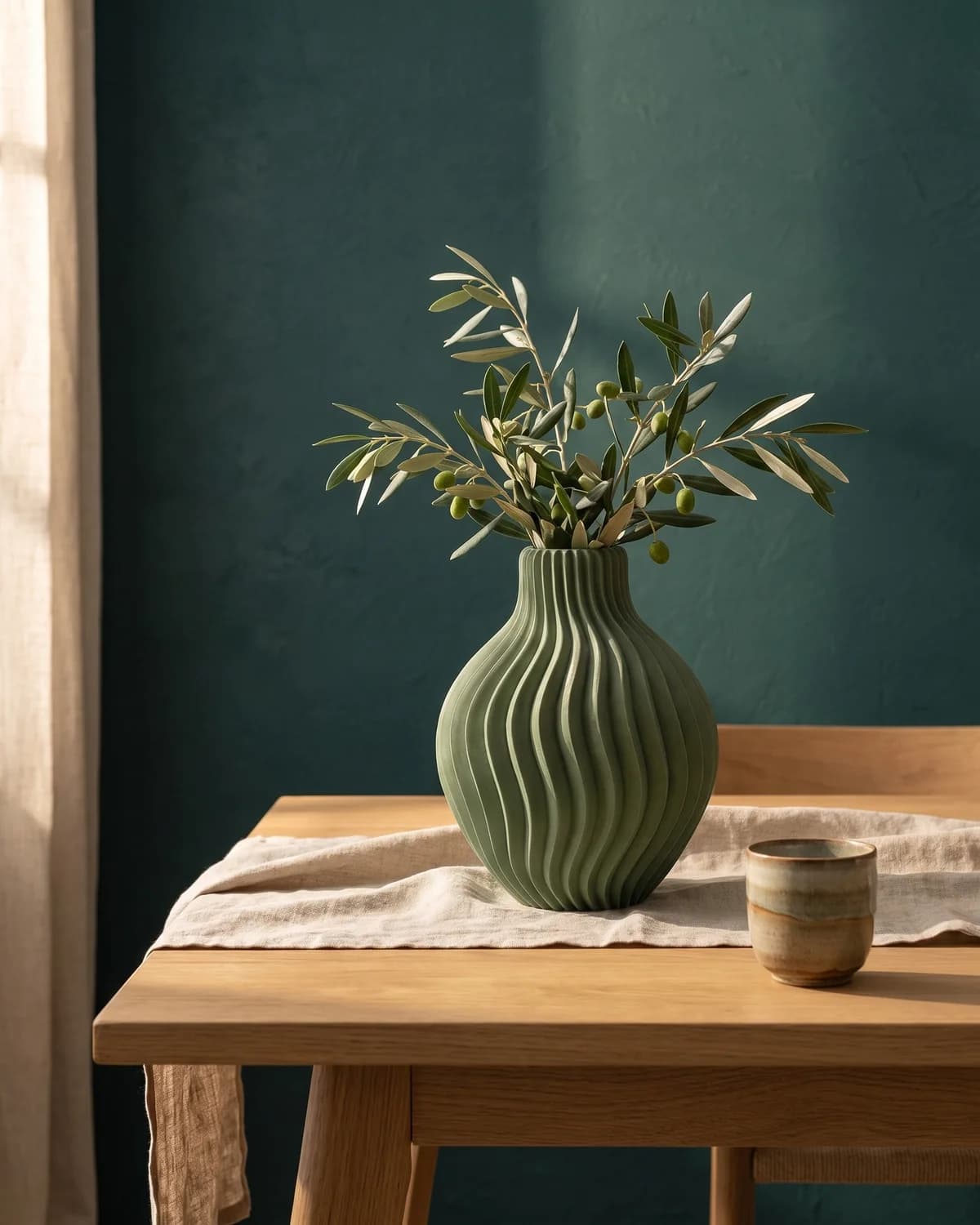 Breeze: close-up of the silhouette and surface texture