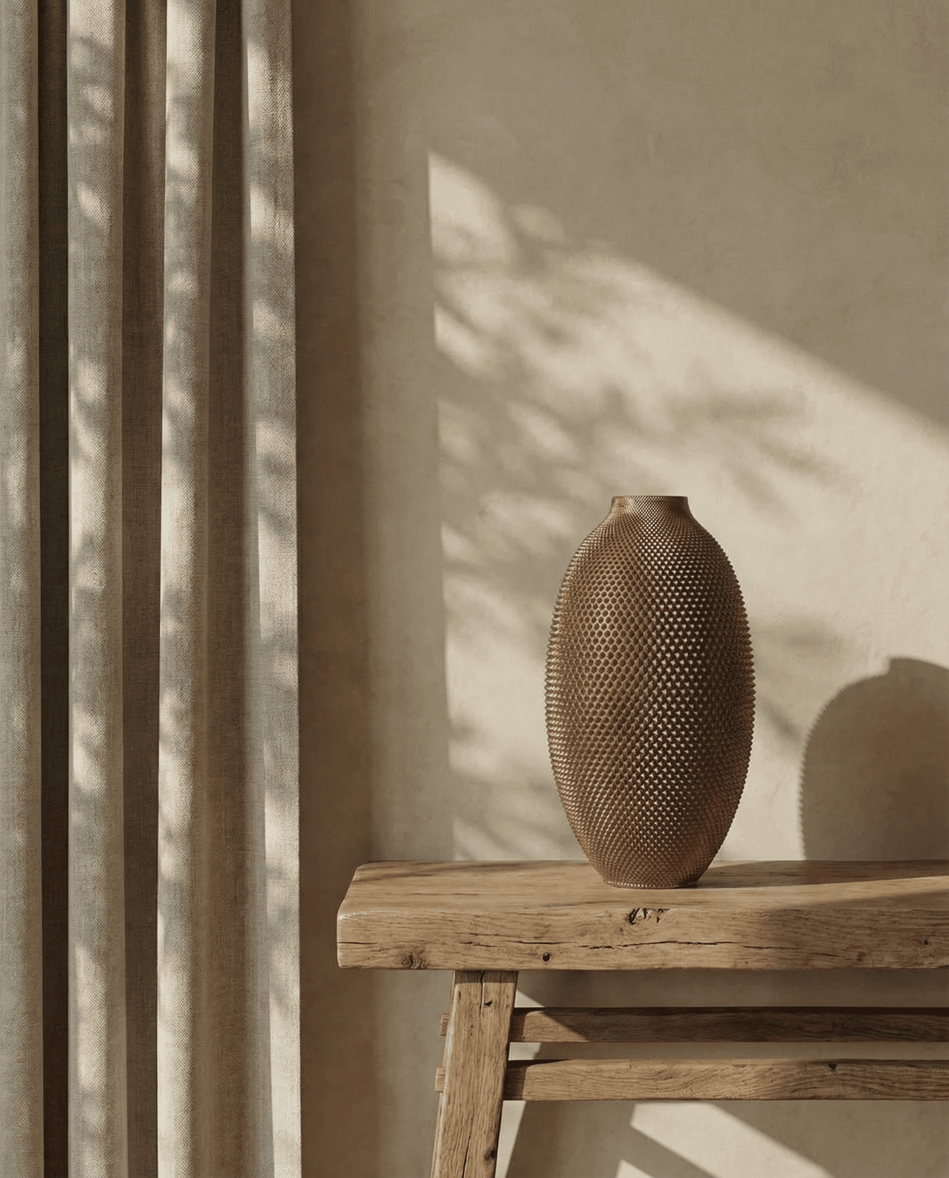 Hive: close-up of the silhouette and surface texture