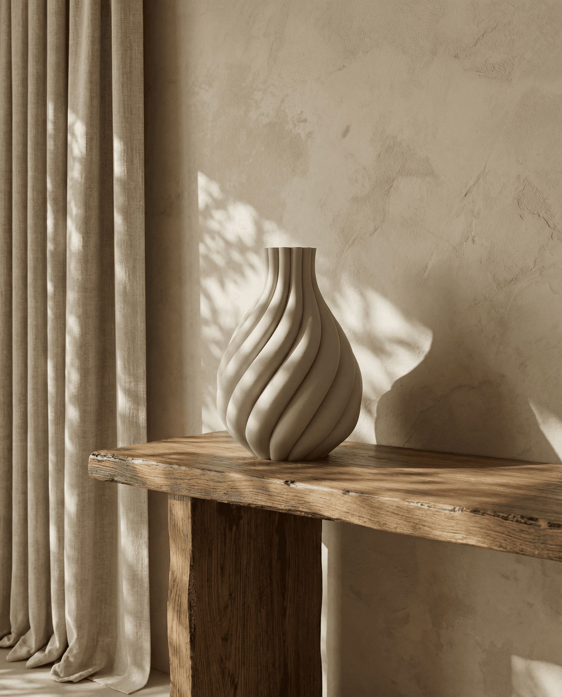Sway: close-up of the silhouette and surface texture