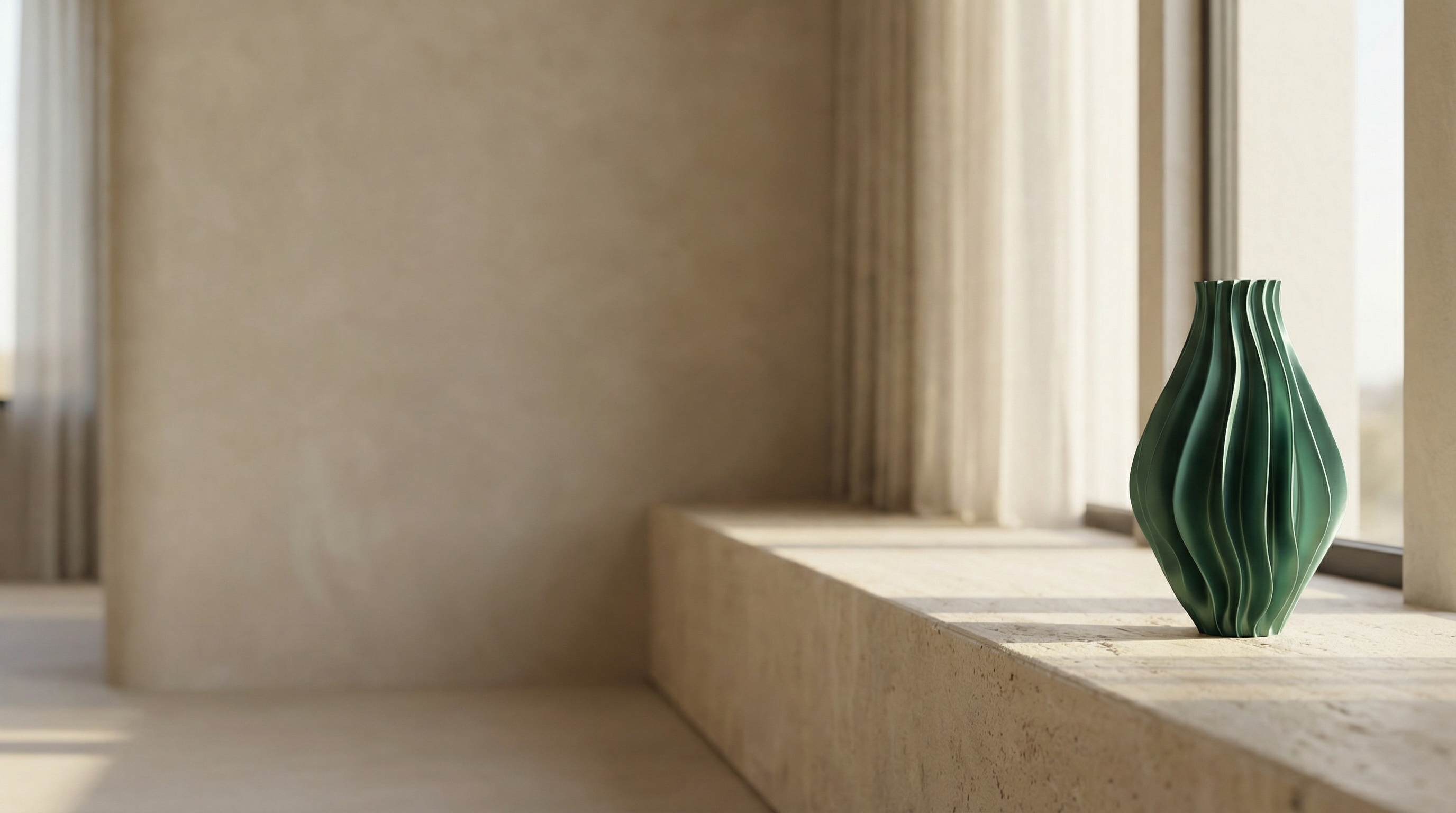 Obsidian Vaza - Vasevo modern vaze, ekološke 3D printane vaze Hrvatska