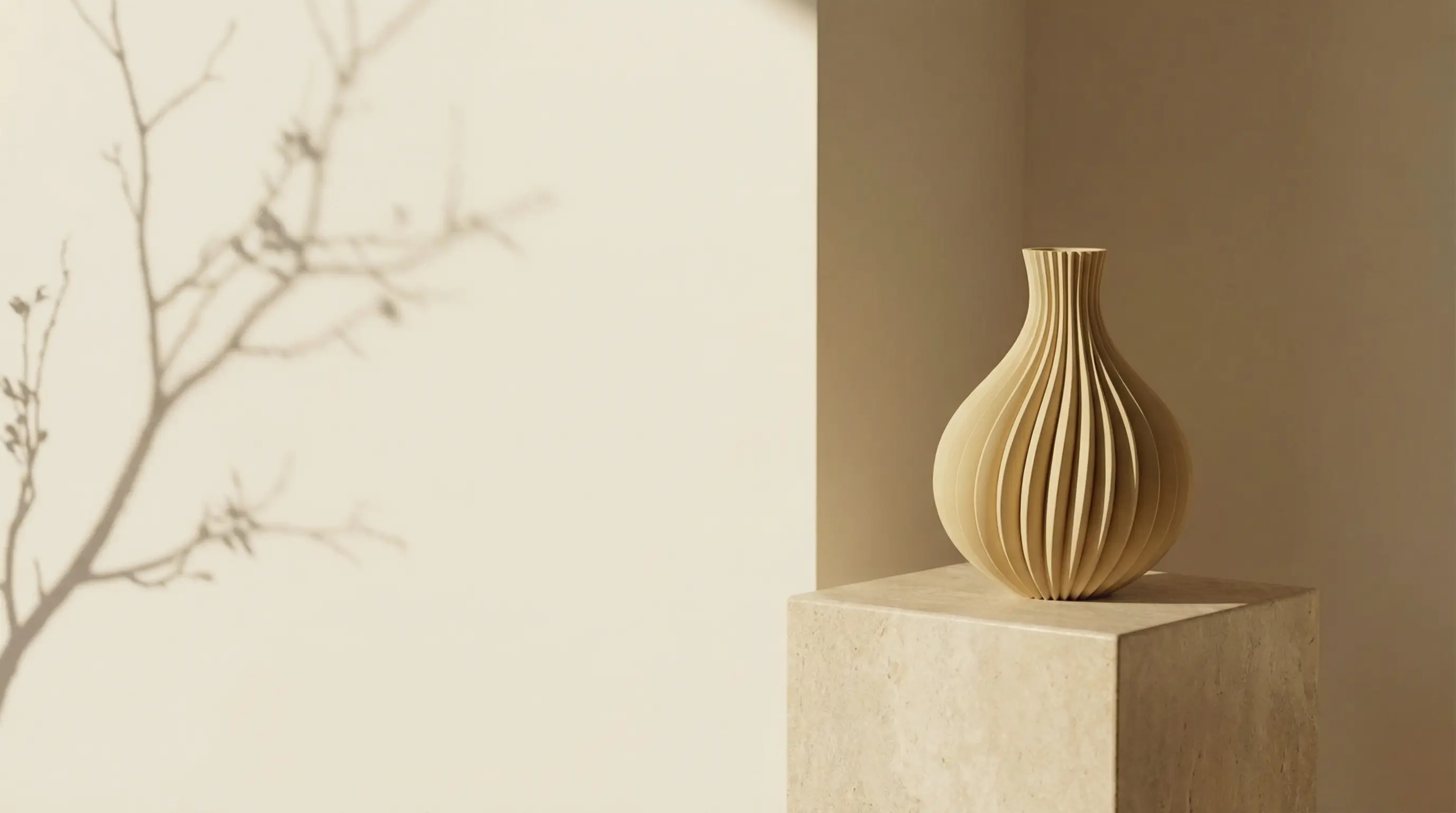 Solstice Vaza - Vasevo modern vaze, ekološke 3D printane vaze Hrvatska