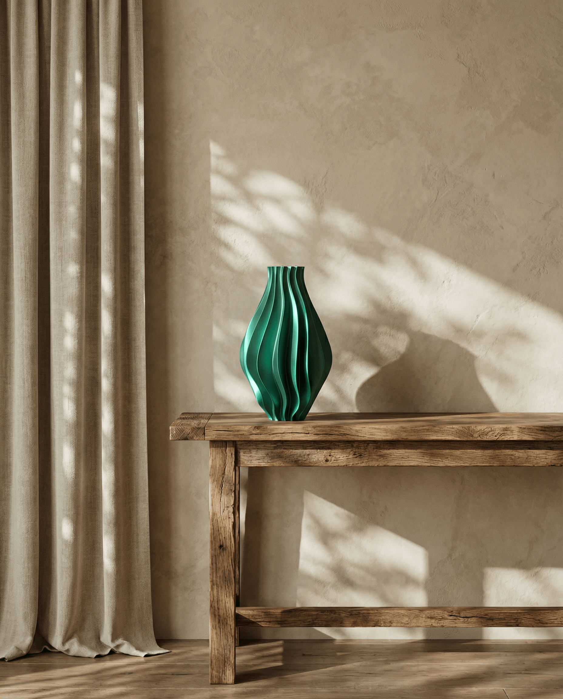 Obsidian 3 - Vasevo, modern vaze Hrvatska, ekološke 3D printane vaze