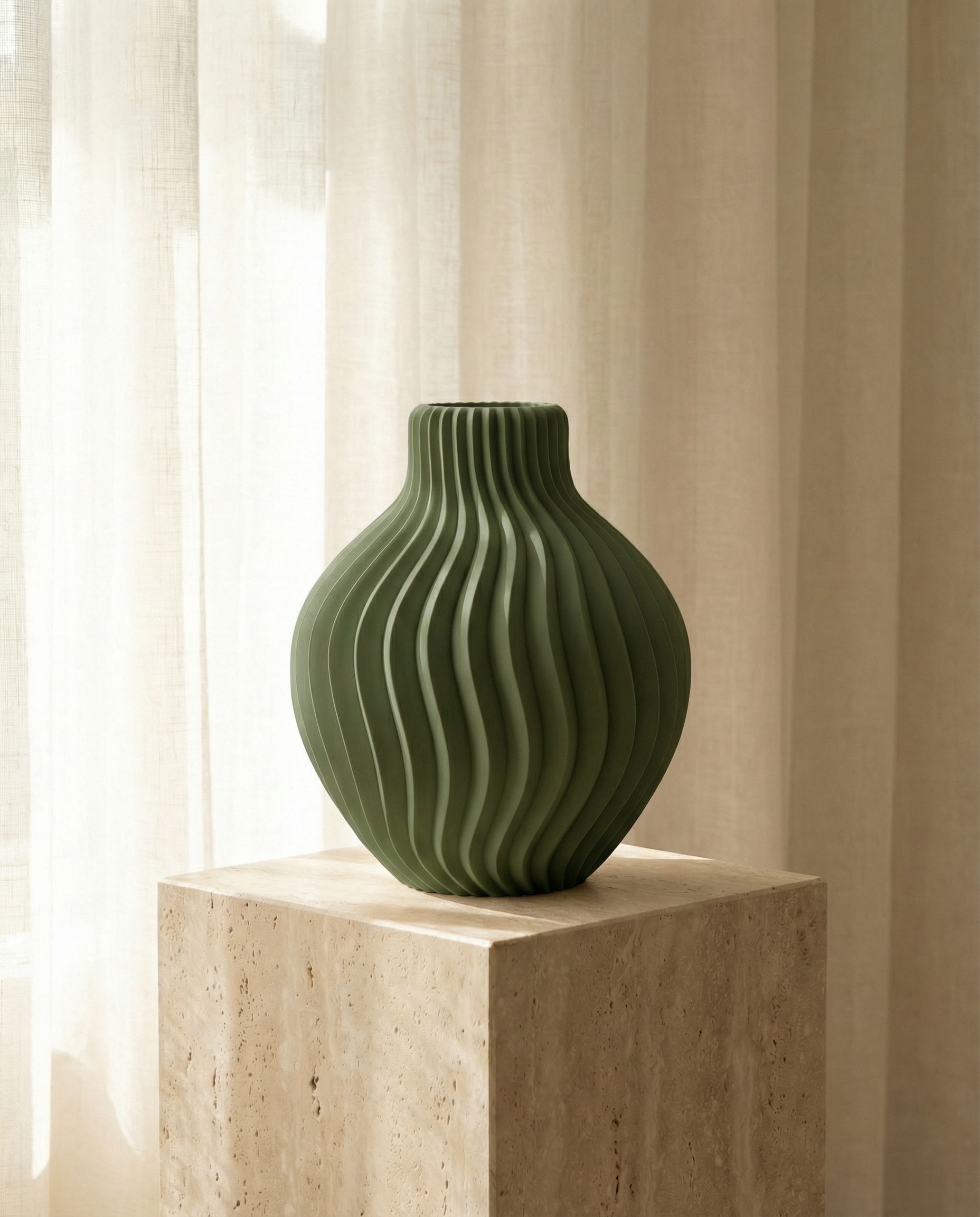 Breeze 1 - Vasevo, modern vaze Hrvatska, ekološke 3D printane vaze